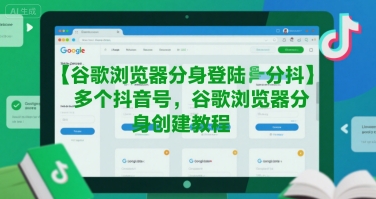 谷歌浏览器分身登陆多个抖音号，谷歌浏览器分身创建教程-娱乐网赚