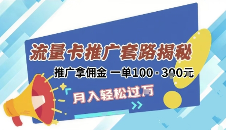 2025年外面卖1500的流量卡项目最新玩法，绿色无门槛对新手非常友好，日入3张+-娱乐网赚