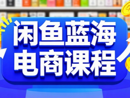 闲鱼蓝海电商课程-娱乐网赚