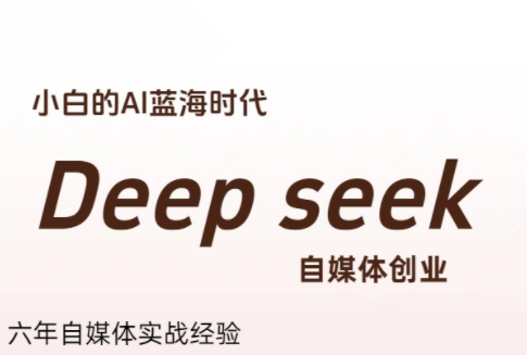 冰冰老师·普通人如何利用Deepseek创业-娱乐网赚