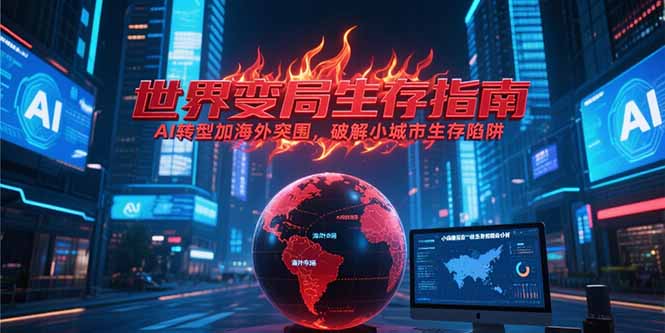 付费文章《世界变局生存指南，AI转型加海外突围，破解小城市生存陷阱》-娱乐网赚