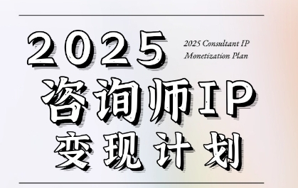 7天构建咨询师变现系统，2025咨询师IP变现计划训练营-娱乐网赚