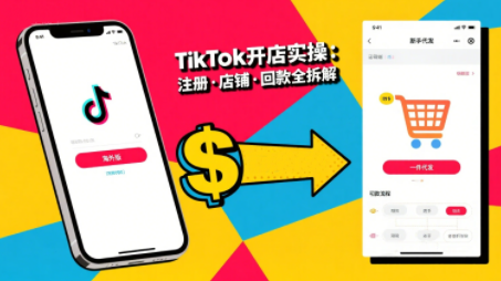 大熊跨境·TikTok从开店到投流的进阶课-娱乐网赚