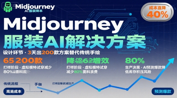 AI在服装领域的运用，使用midjourney做服装辅助企业降低成本-娱乐网赚