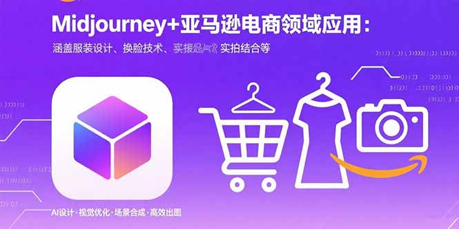 Midjourney+电商领域商业应用：涵盖服装设计、换脸技术、实拍结合等-娱乐网赚